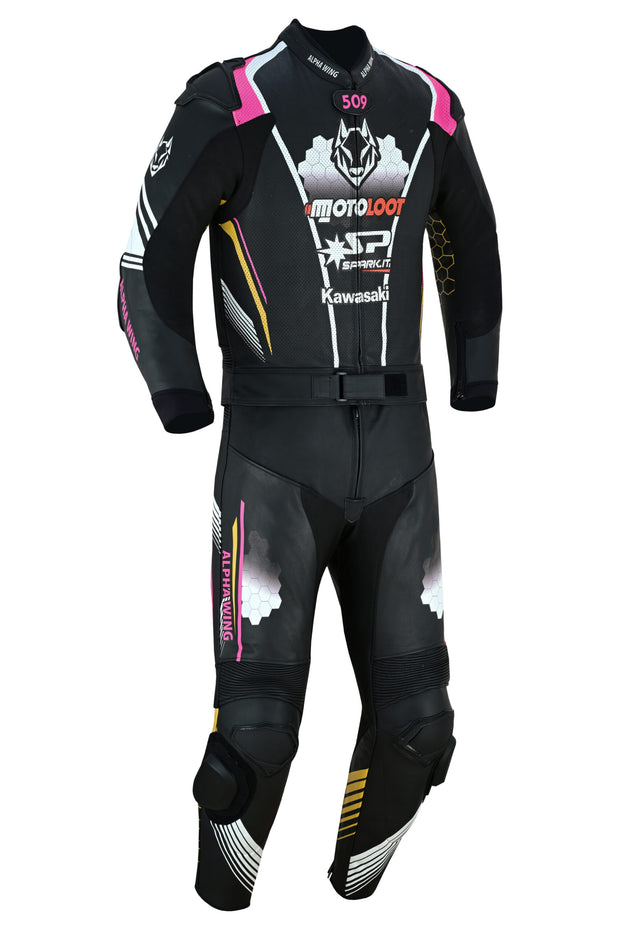 Kawasaki ZX6R 2 Piece Motorbike Suit image 0