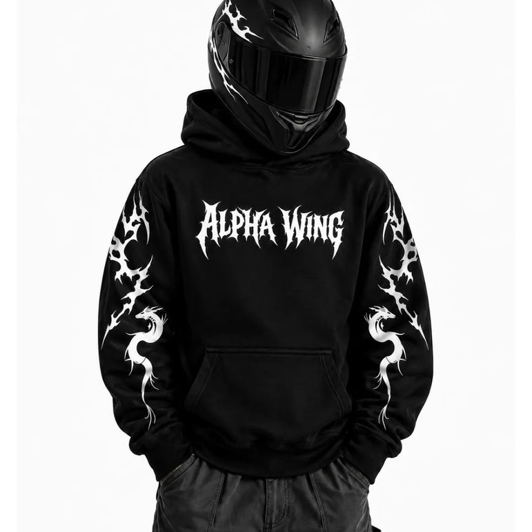 White Reflective Armoured Hoodie