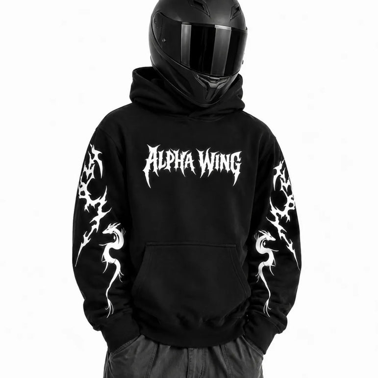 White Reflective Armoured Hoodie