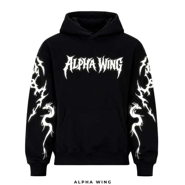 White Reflective Armoured Hoodie