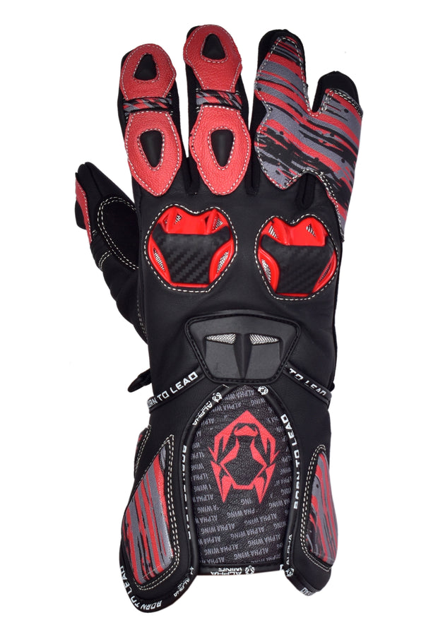 RedFlare Motorcycle Racing Gloves image 1