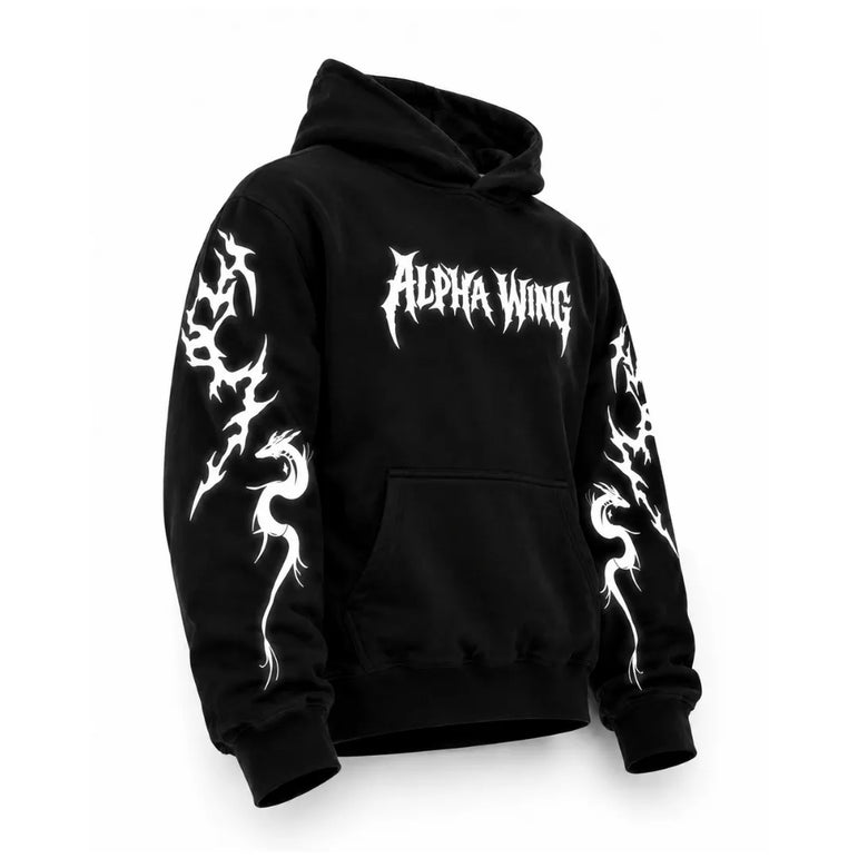 White Reflective Armoured Hoodie
