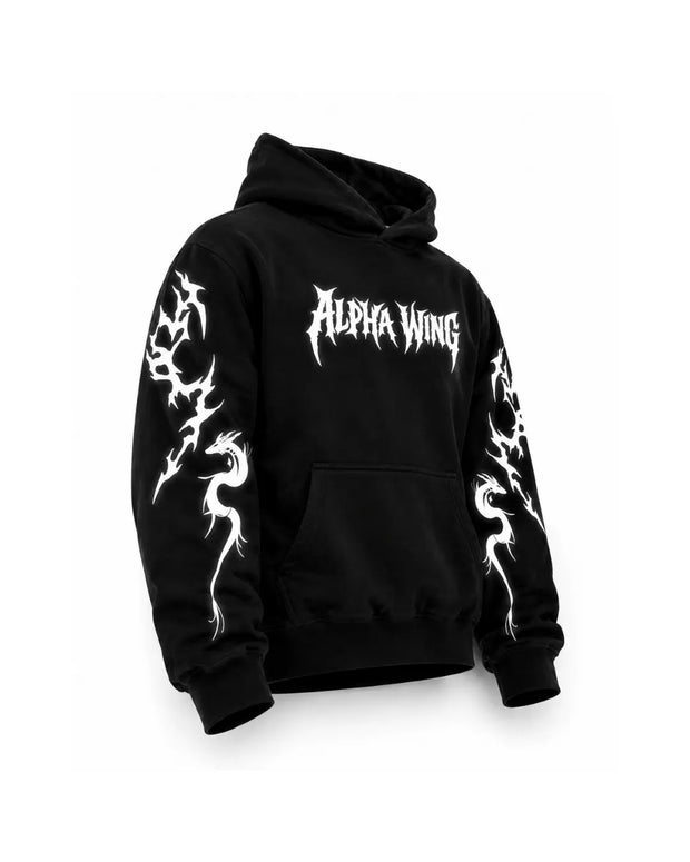 White Reflective Armoured Hoodie