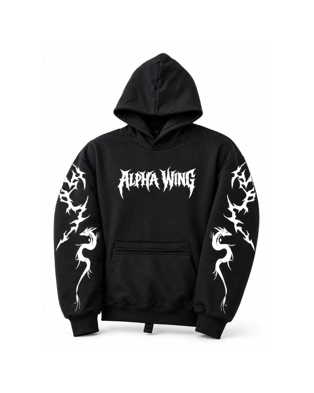 White Reflective Armoured Hoodie