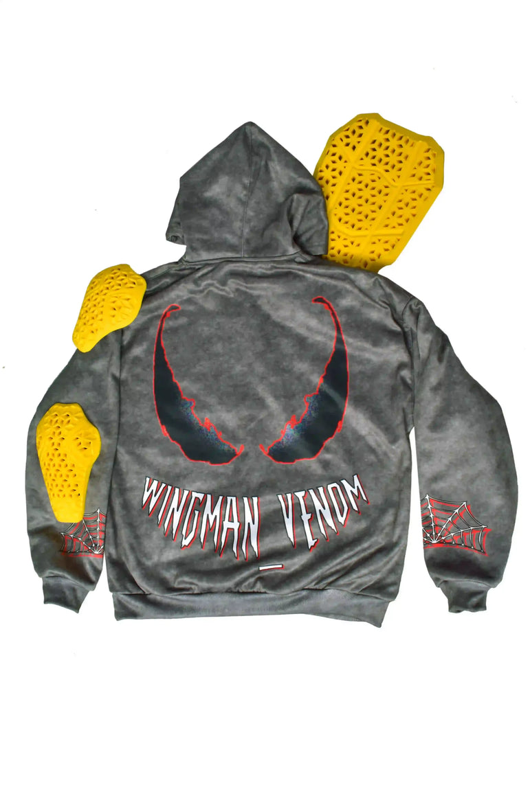 Venom Safety Motorcycle Hoodie image 1