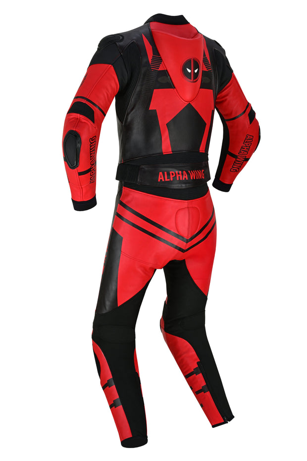 Deadpool Motorbike Racing Suit – 2 Piece image 1