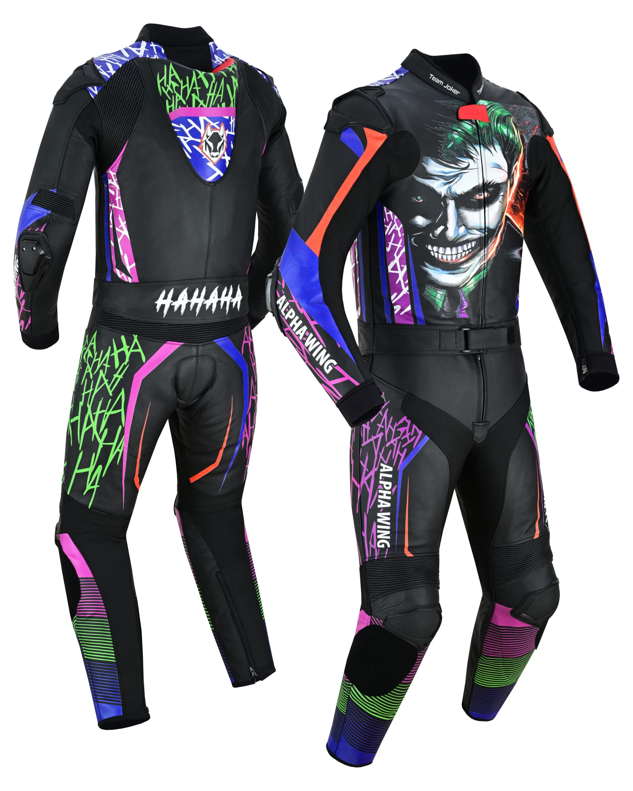 Joker Motorbike Racing Suit 2 Piece image 6