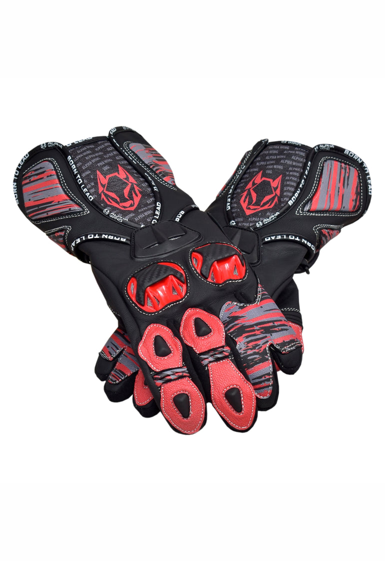 RedFlare Motorcycle Racing Gloves image 3