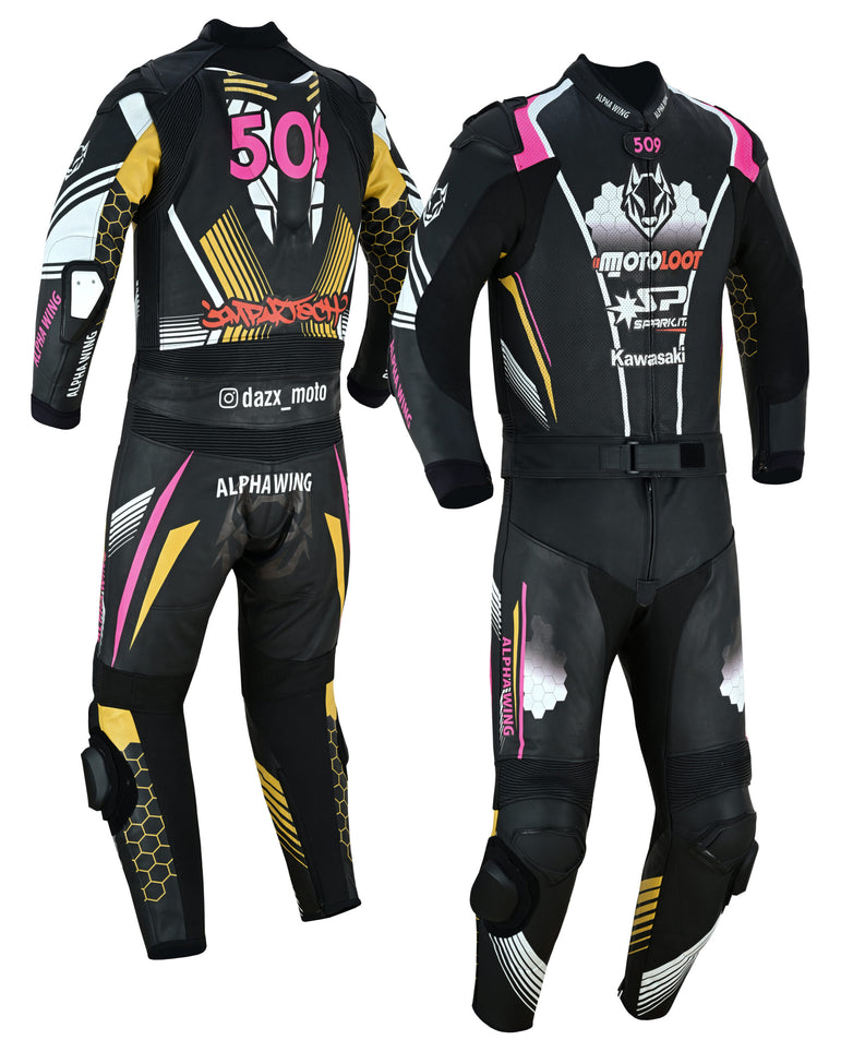 Kawasaki ZX6R 2 Piece Motorbike Suit image 7