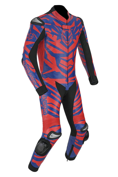 Prism Red & Blue One-Piece Racing Suit