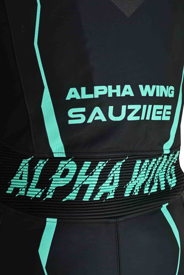 Sauz One two-piece motorcycle racing suit, jacket and pants set