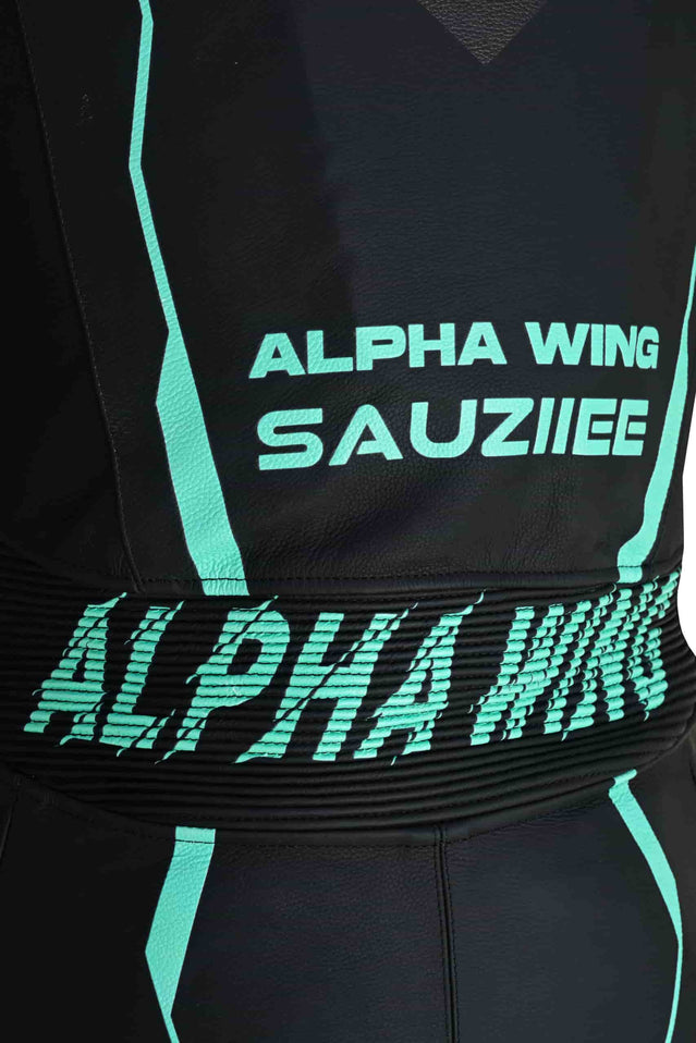 Sauz One two-piece motorcycle racing suit, jacket and pants set