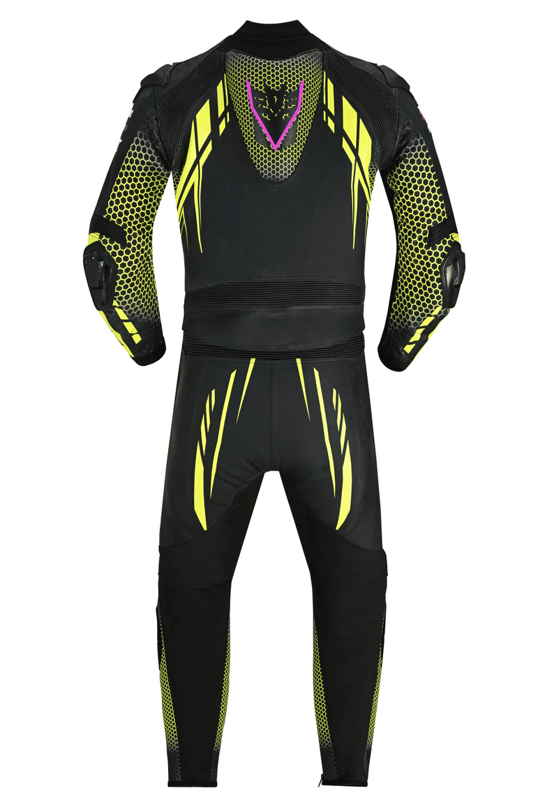 ViperStrike racing pants with knee armor and stretch panels for flexibility on the track