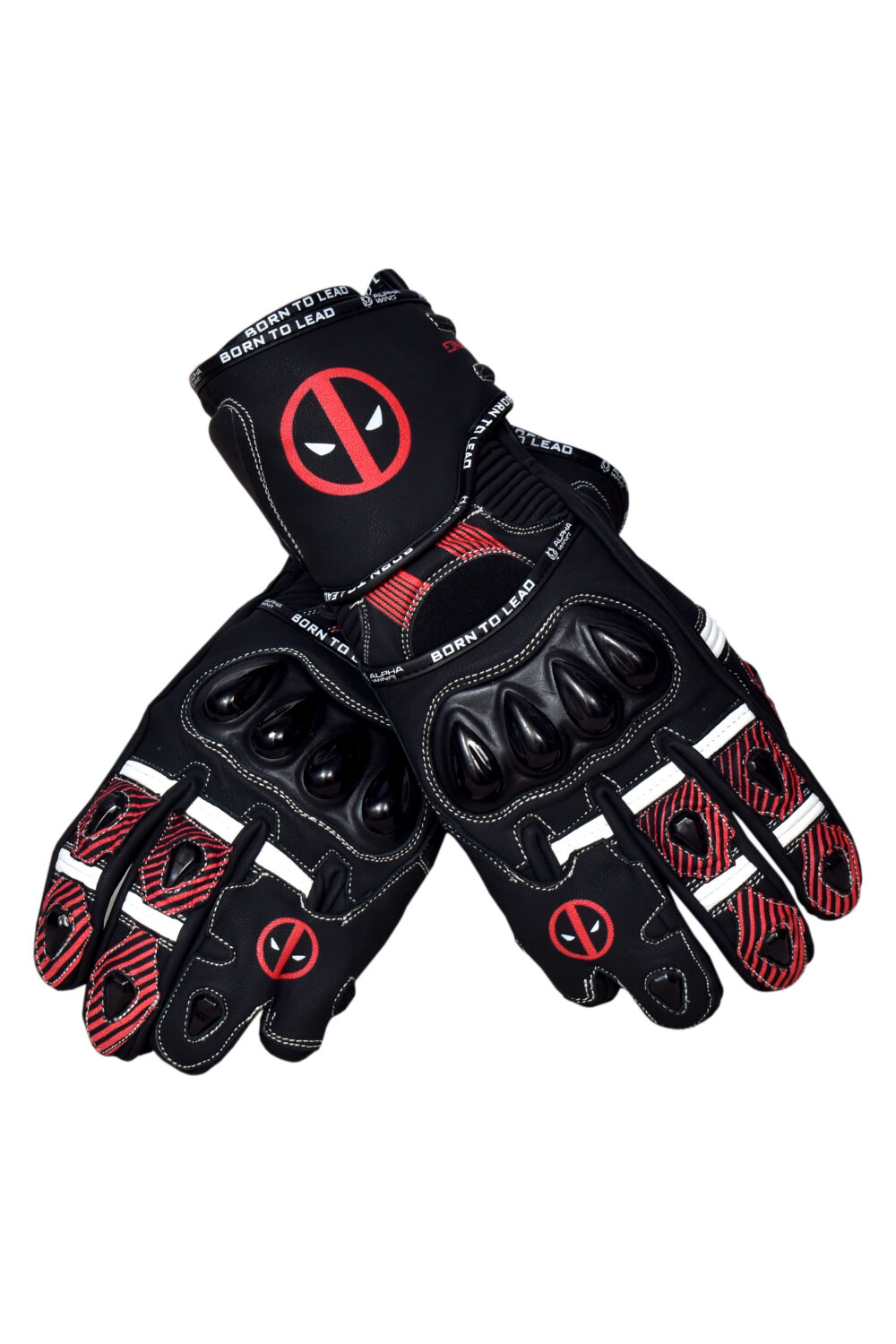 Red Motorcycle Glove