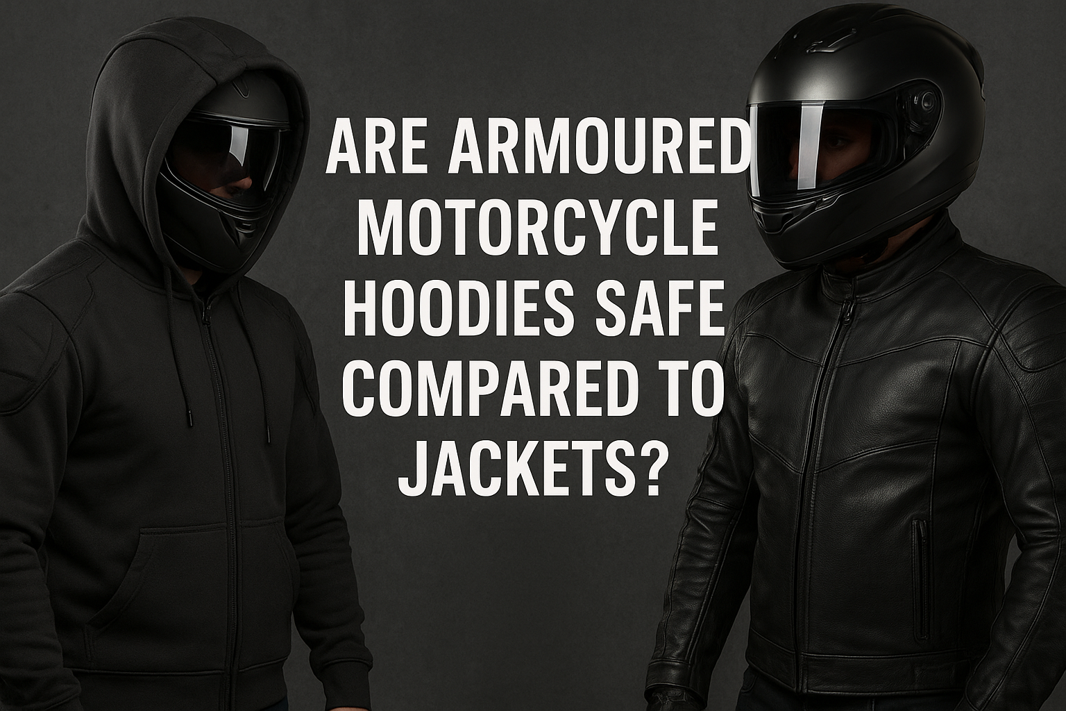 Are Armoured Motorcycle Hoodies Safe Compared to Jackets