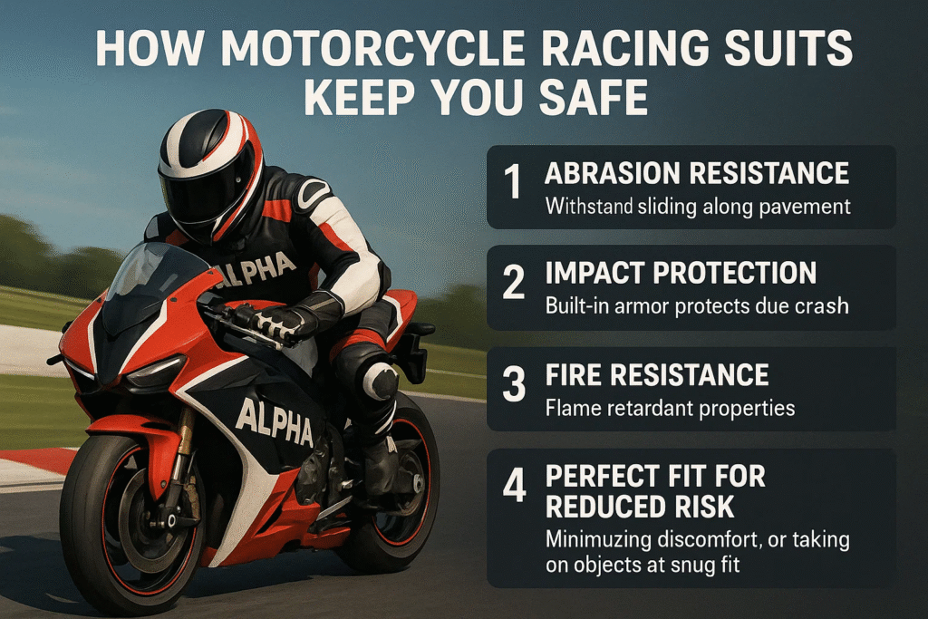 How Motorcycle Racing Suits Keep You SafE