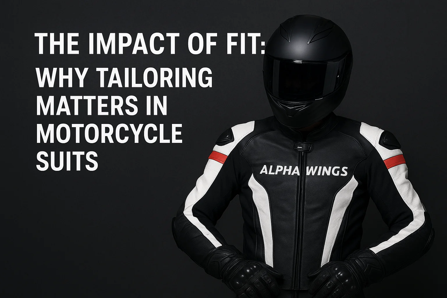 tailored motorcycle suit